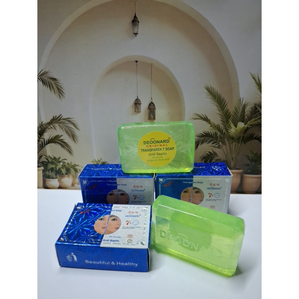 1pcs sabun deonard hijau acne