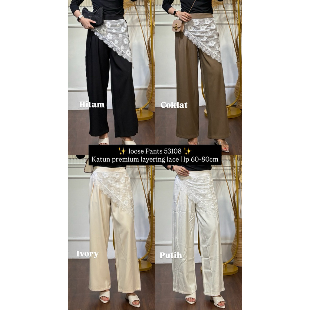 Loose pants 53108