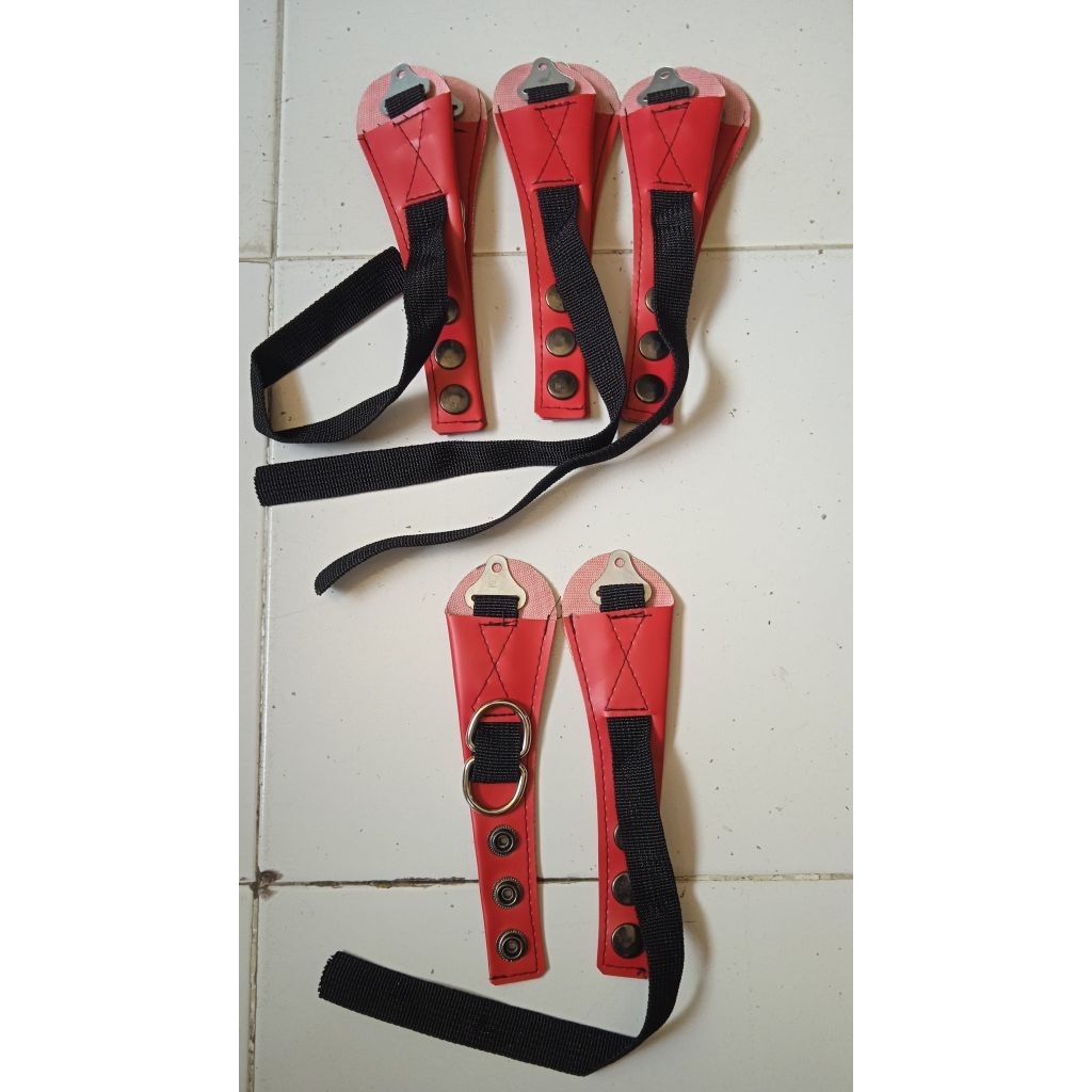 Tali Helm Slim Head Merah