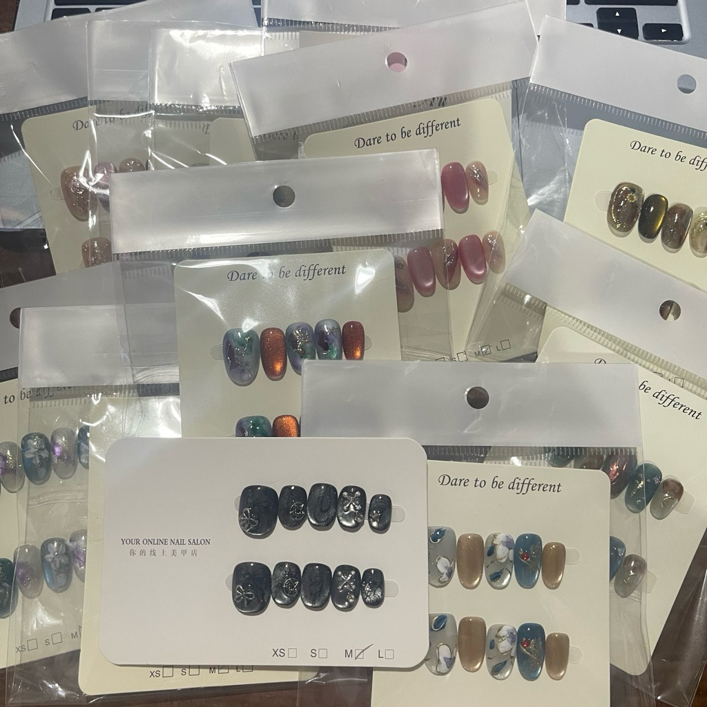 [FEE PACK] FAKE NAILS HANMADE