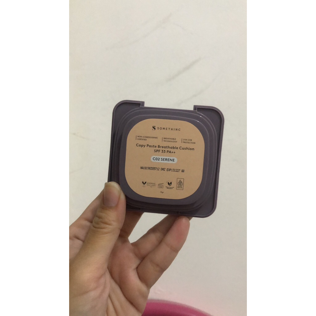 PRELOVED Cushion Foundation Somethinc