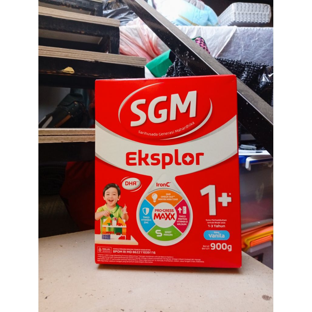 SGM eksplor 1+ rasa vanilla 900gr