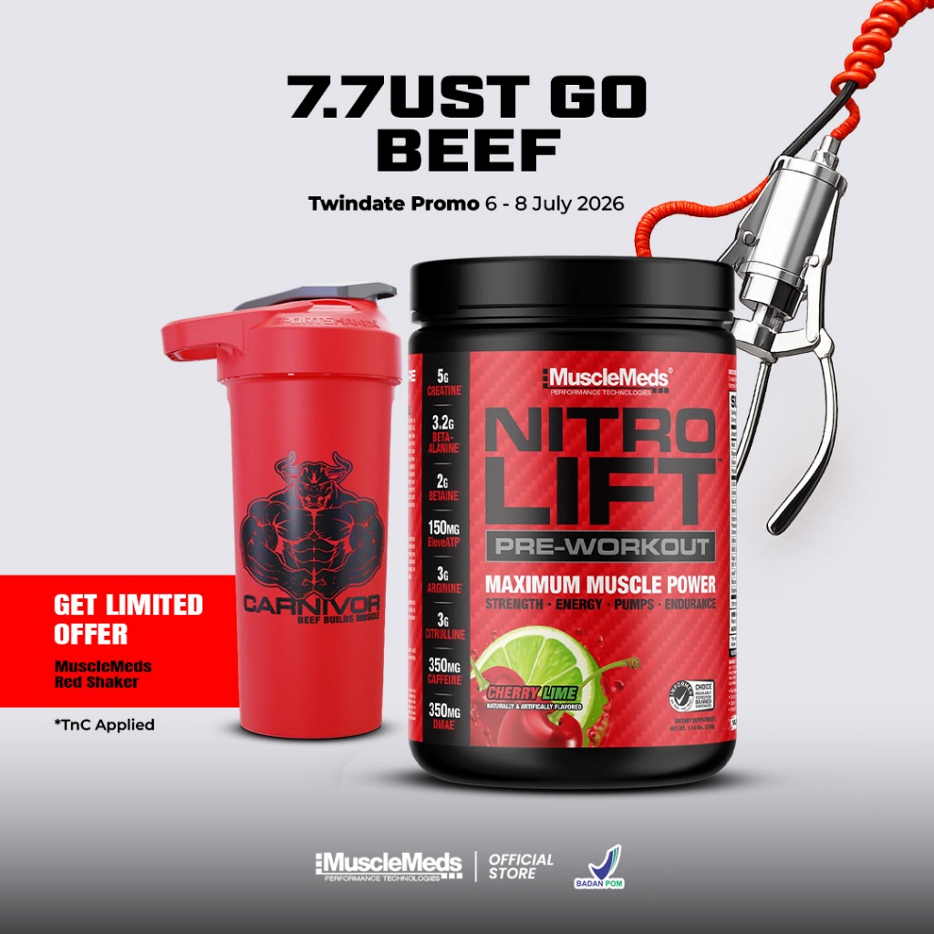 MUSCLEMEDS NITROLIFT PRE-WORKOUT 474 GRAM