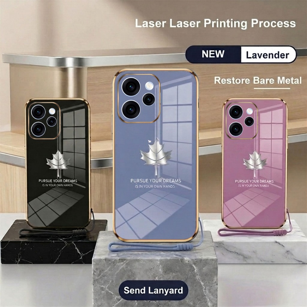 Case Compatible Oppo Reno 15 / 15C Softcase MAPLE Camera Protect
