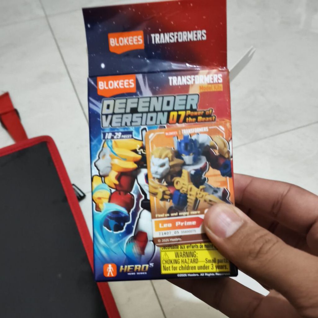blokees defender version 7 Leo prime reguler