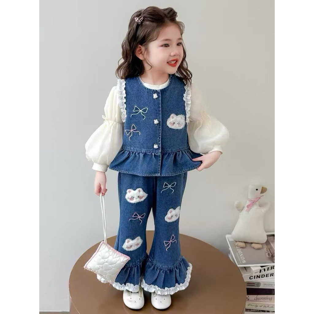 SET 3in1 JEANS HK TIMBUL