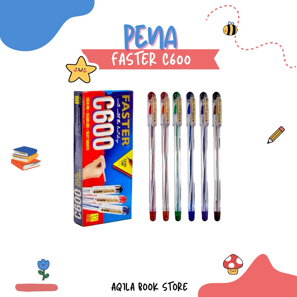 FASTER - Pen C600 ( Perbox/12pcs )