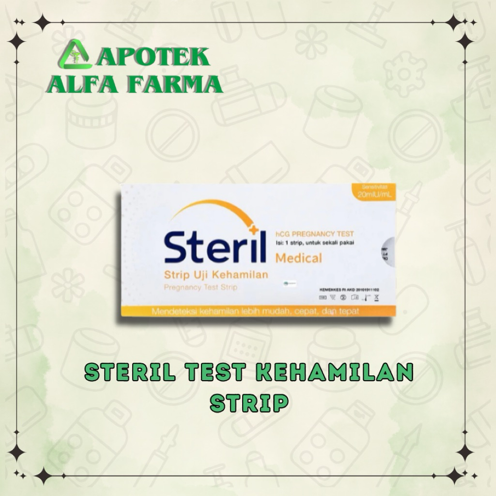 Steril Strip Test Pack Kehamilan