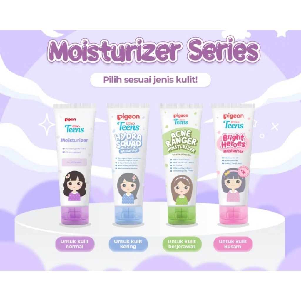 Pigeon teens moisturizer