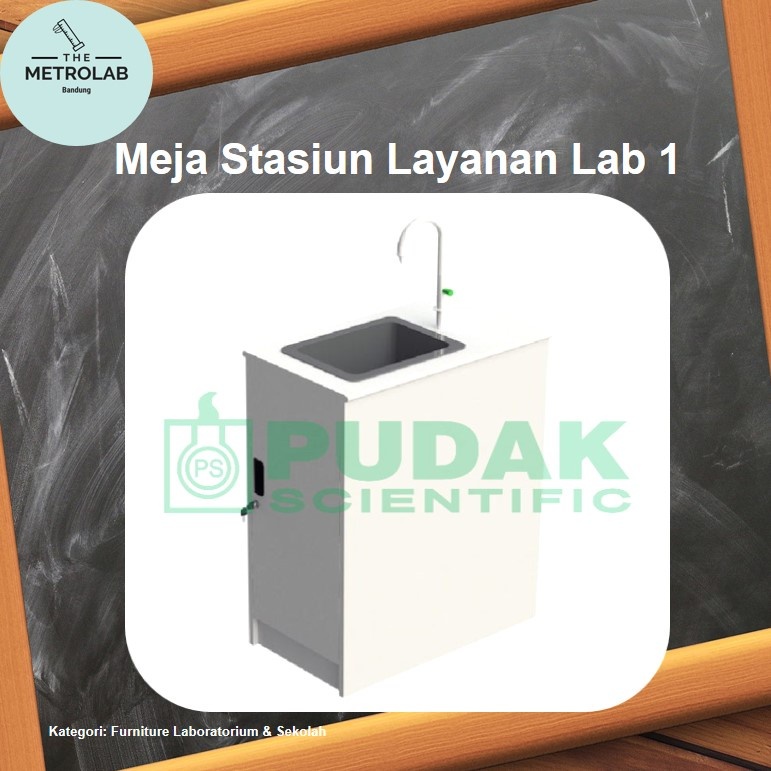 Meja Stasiun Layanan Lab 1
