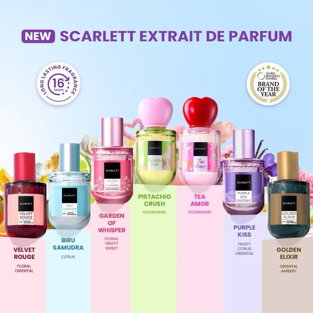 Scarlett Eau De Perfume & Extrait De Perfume 30ml - All Variant
