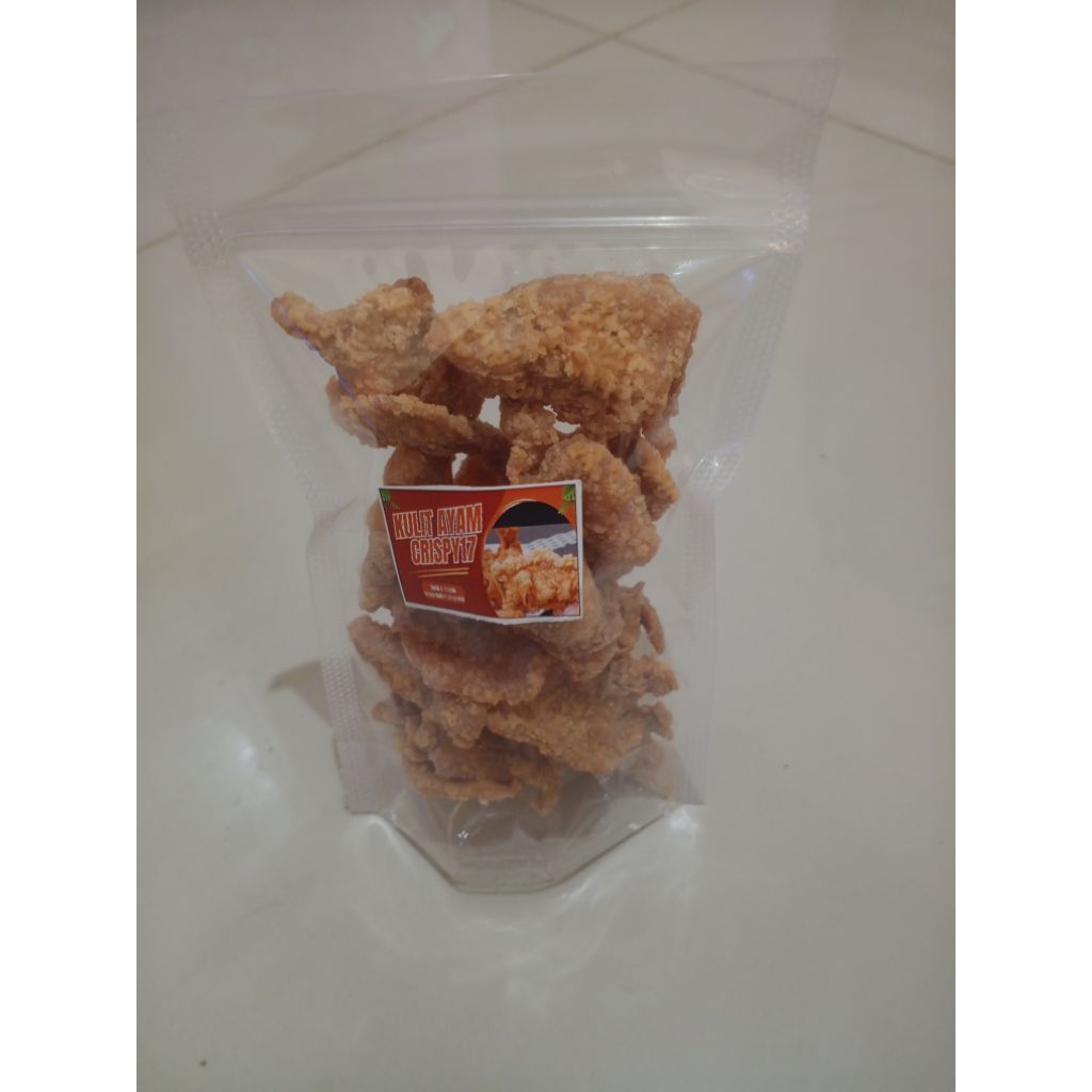 kulit ayam krispi