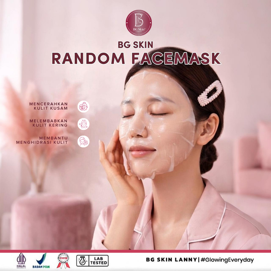 Face Mask Sheet - VARIAN  RANDOM (3pcs)
