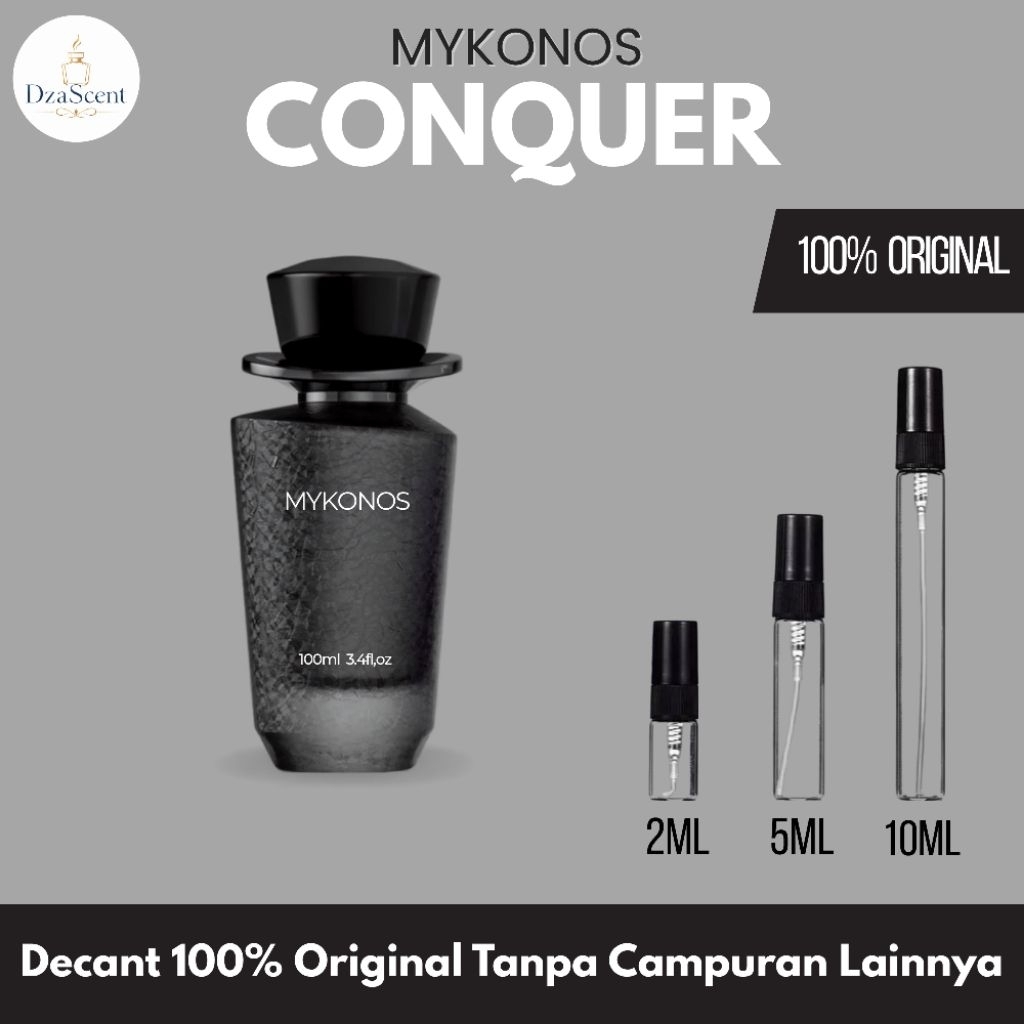 Decant Parfum Mykonos Conquer - 1ML 2ML 5ML 10ML