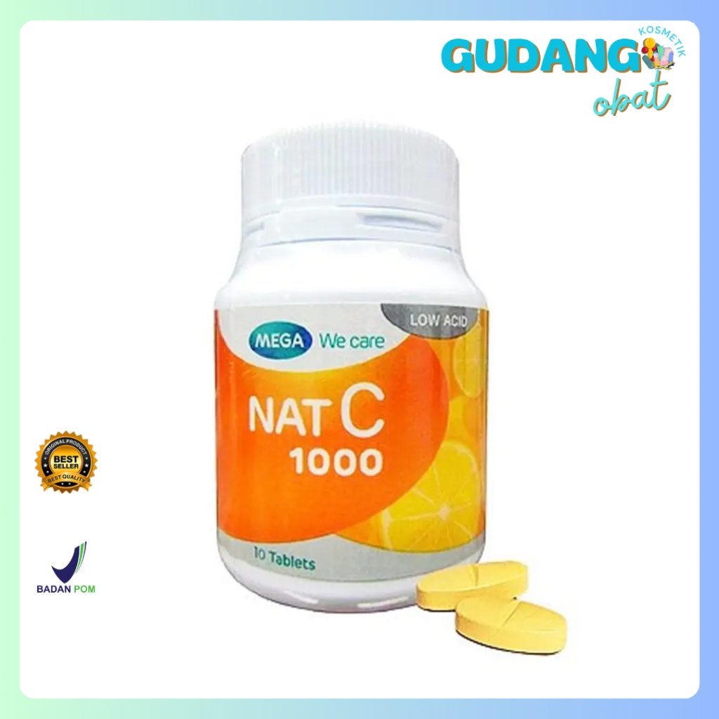 Mega Nat C 1000 (Isi 10 Tablet)