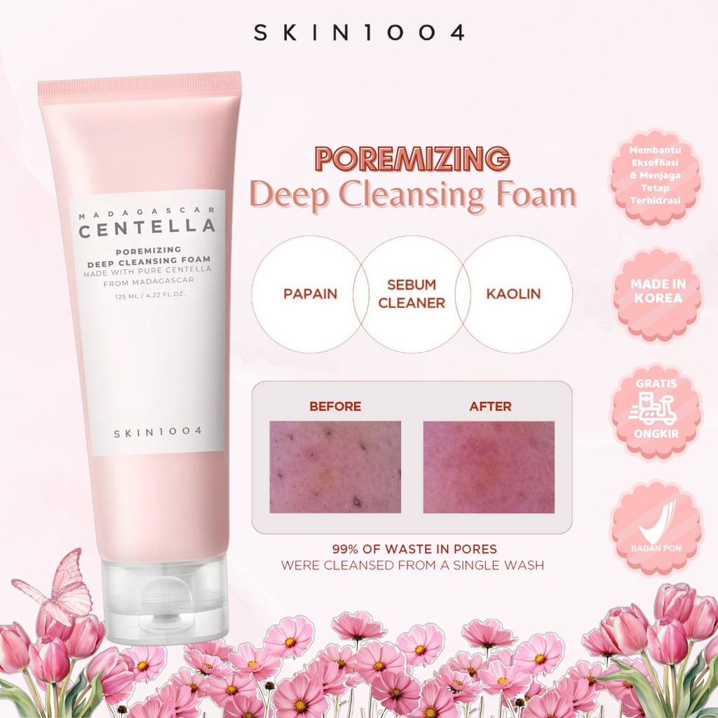 SKIN1004 MADAGASCAR Centella Poremizing Deep Cleansing Foam 125ml