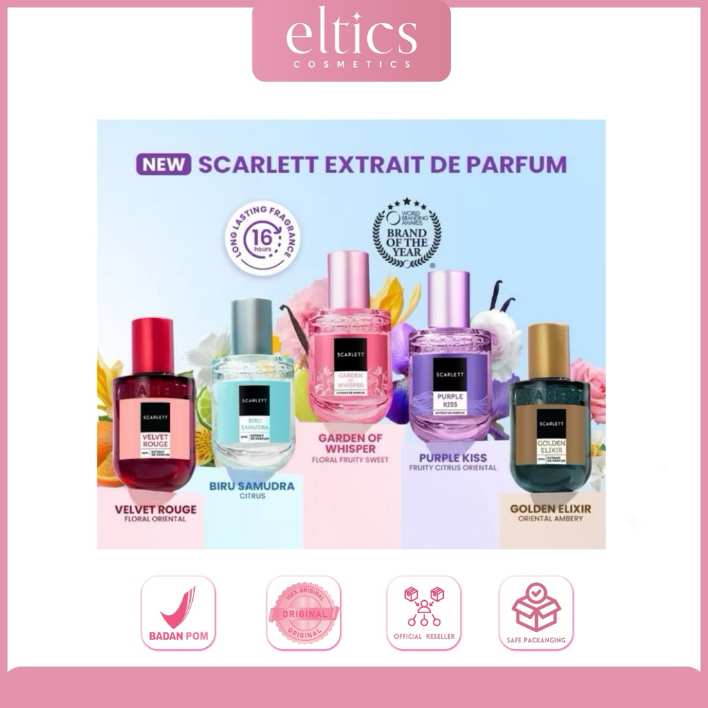 Scarlett Whitening Eau De Parfum Rose 30ml