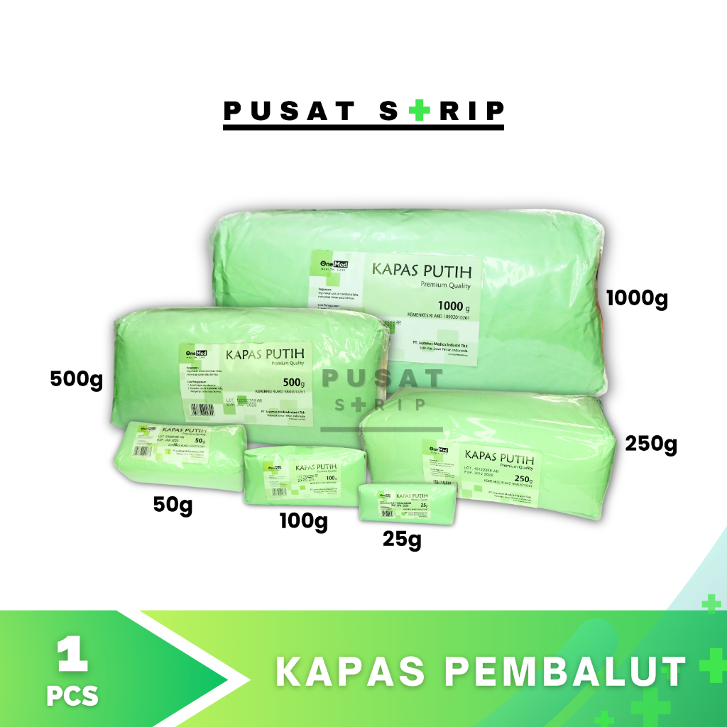 Kapas Pembalut 100gr One Med
