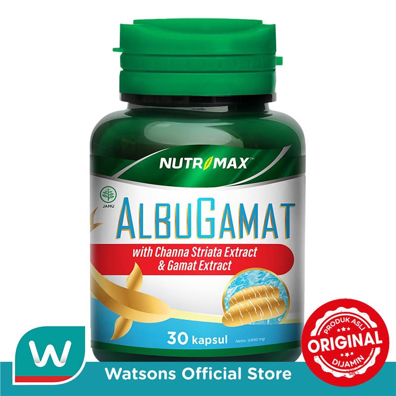 Nutrimax Albugamat 30'S Kapsul