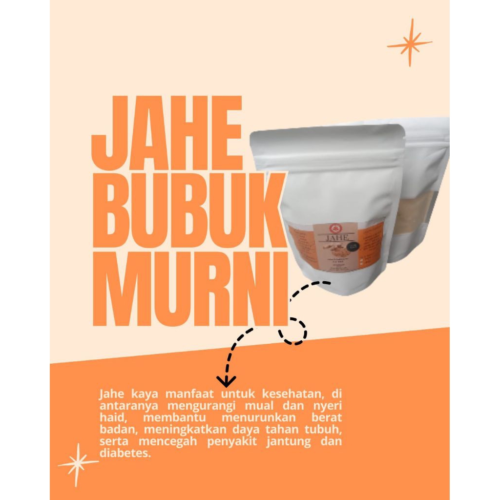 Bubuk Jahe Murni Wonosobo
