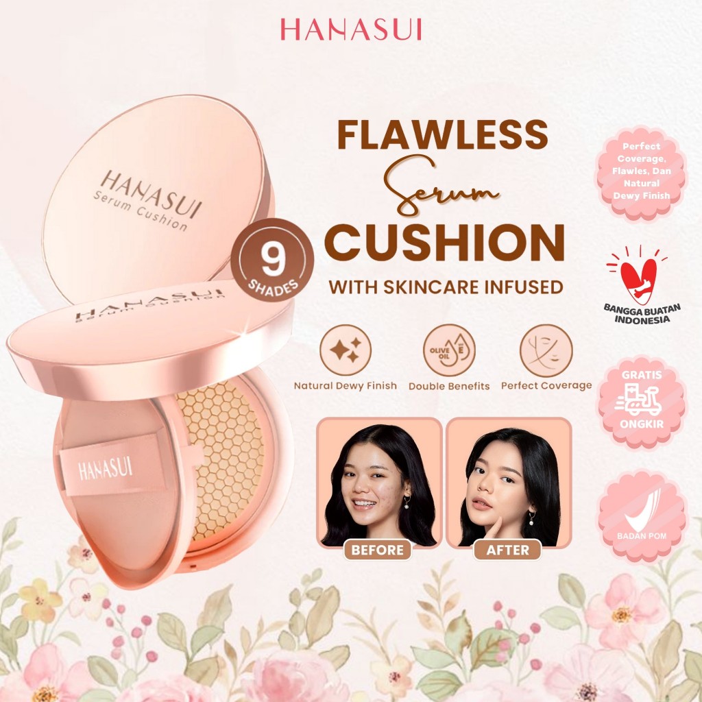 HANASUI Serum Cushion 15g