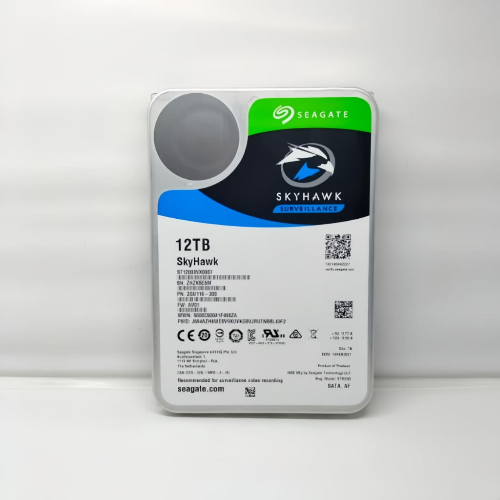 Seagate SkyHawk 12TB Hard Disk CCTV 24/7 Recording