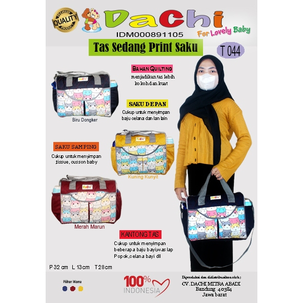 T044 Tas Sedang Print