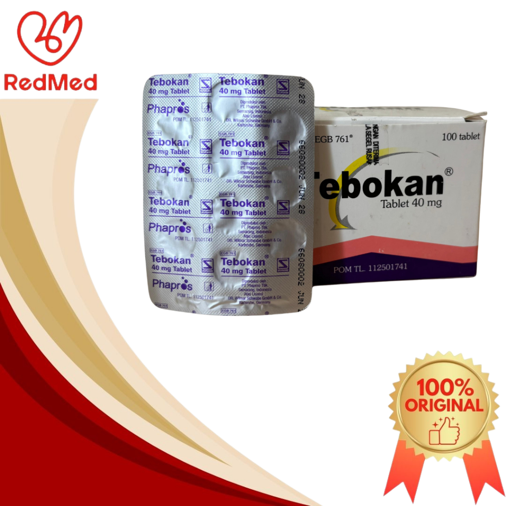 TEBOKAN 40MG 10 TABLET