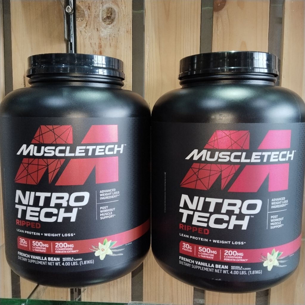MUSCLETECH NITROTECH RIPPED 4LBS