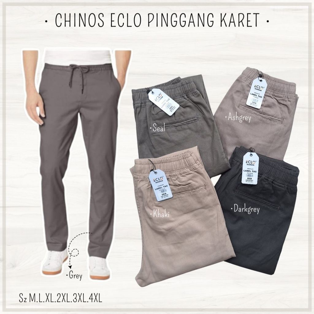 Chinos Cowok Ecl0