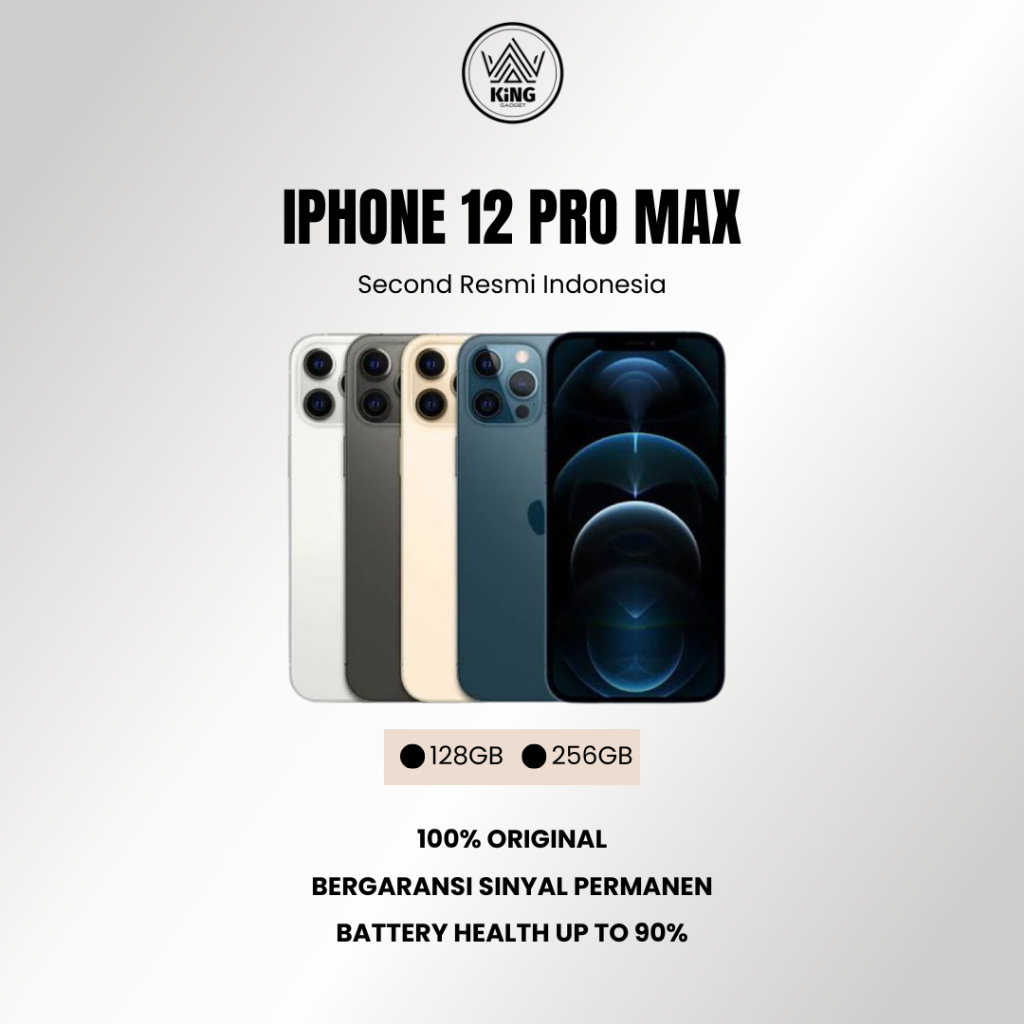 iPhone 12 Pro Max Resmi Indonesia