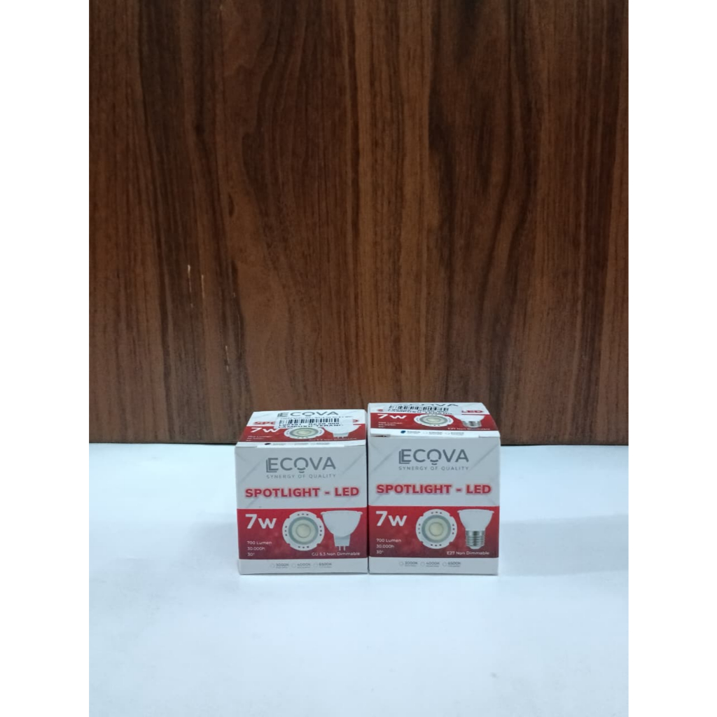 ECOVA SPOTLIGHT GU7 DAN E27