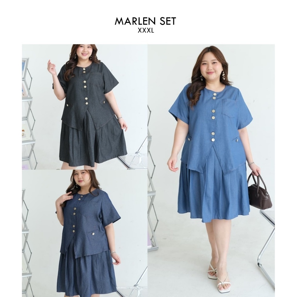 MARLEN SET - SETELAN BIGSIZE JUMBO