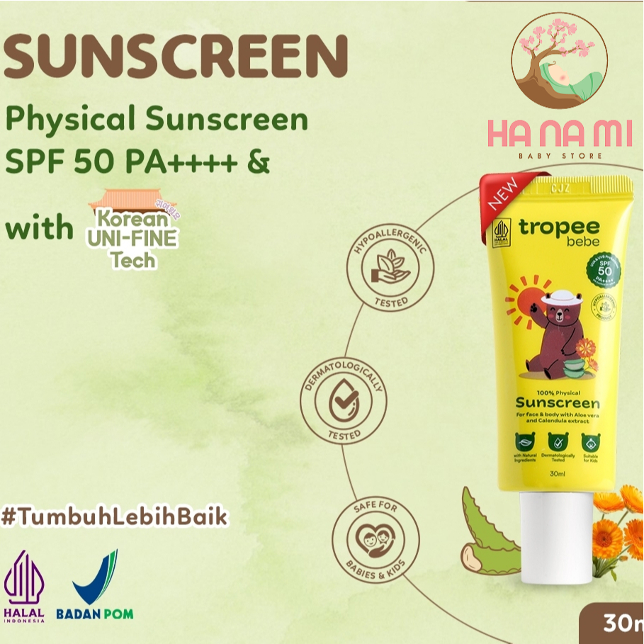Tropee Physical Sunscreen 30ml