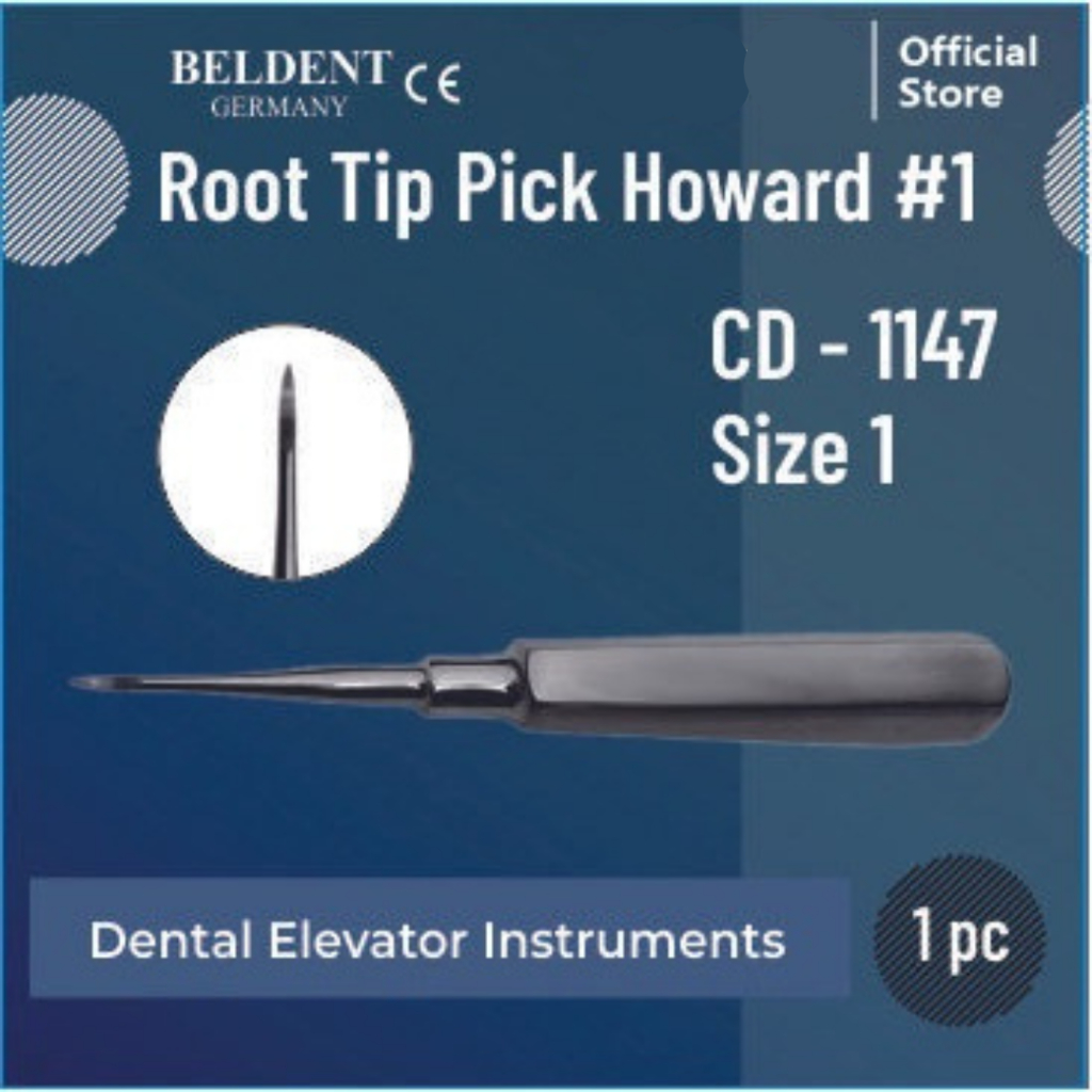 BELDENT - Dental Instrument Root Tip Pick Howard #1 CD-1147
