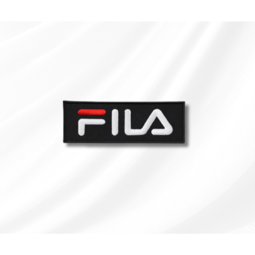 Patch Emblem Fila Bordir