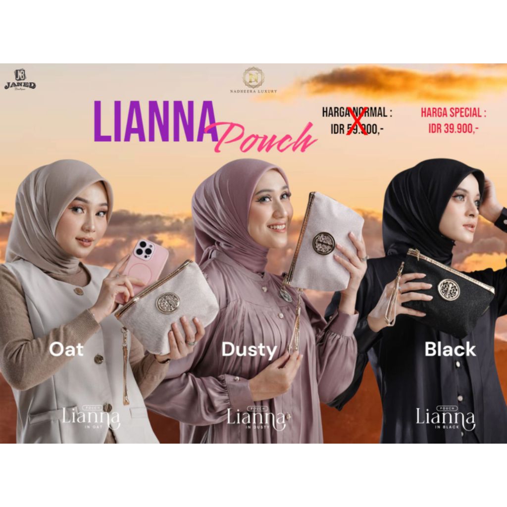 lianna pouch.dompet nadhera