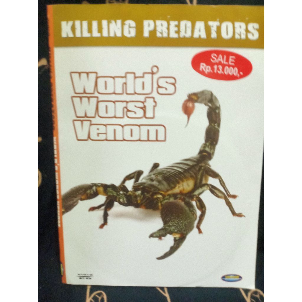 VCD FLM KILLING PREDATORS WORLD S WORST VENOM