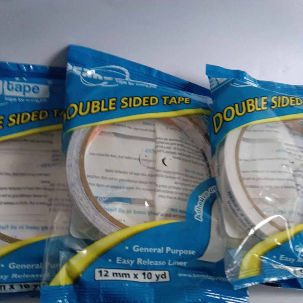 dabel tipe, double tipe, perekat
