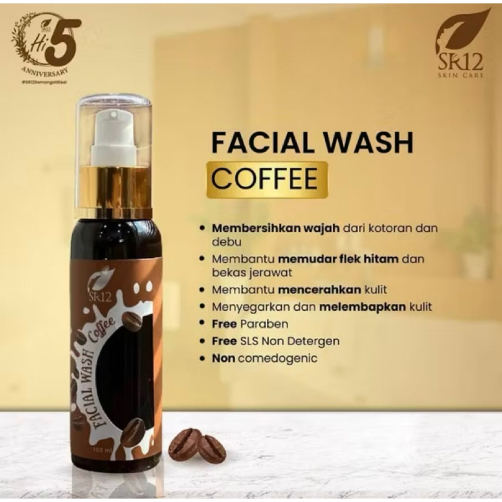 Facial Wash Coffe SR12