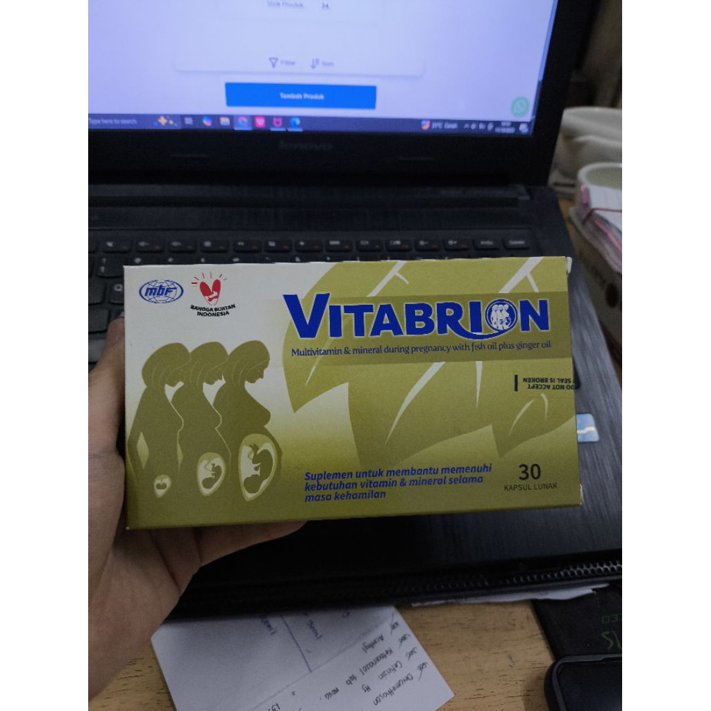 vitabrion box isi 30 kapsul