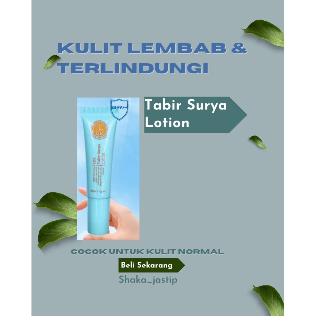 Tabir Surya Lotion