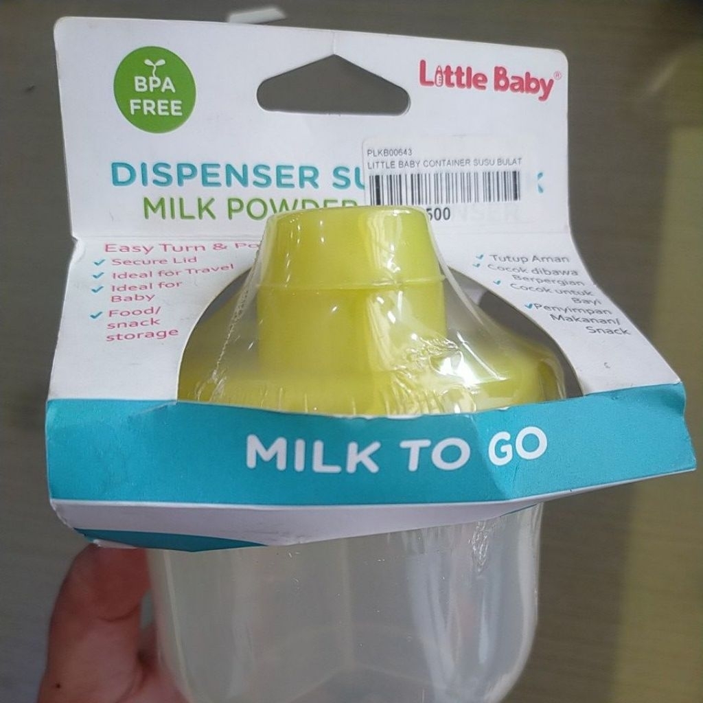 litte baby dispenser susu bubuk
