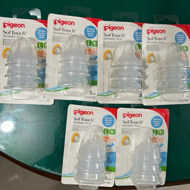 Pigeon Nipple SoftTouch Plus Wide Neck