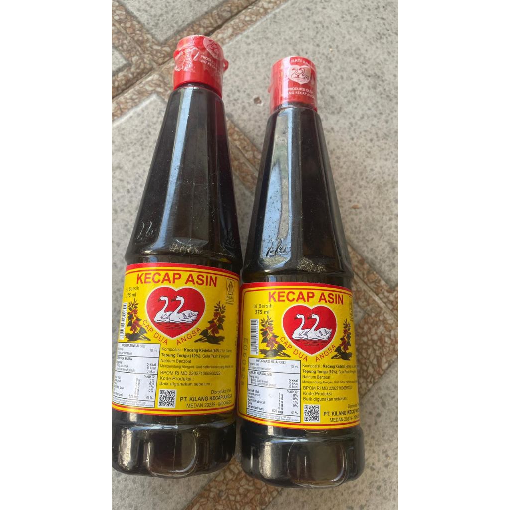 Kecap asin cap 2 angsa 275ml