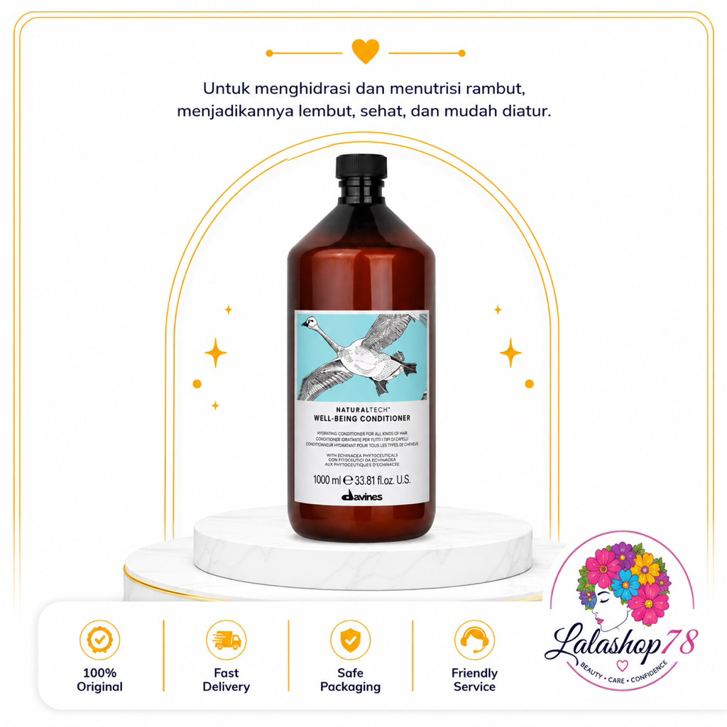 [ DAVINES ] Wellbeing Conditioner 1000ml