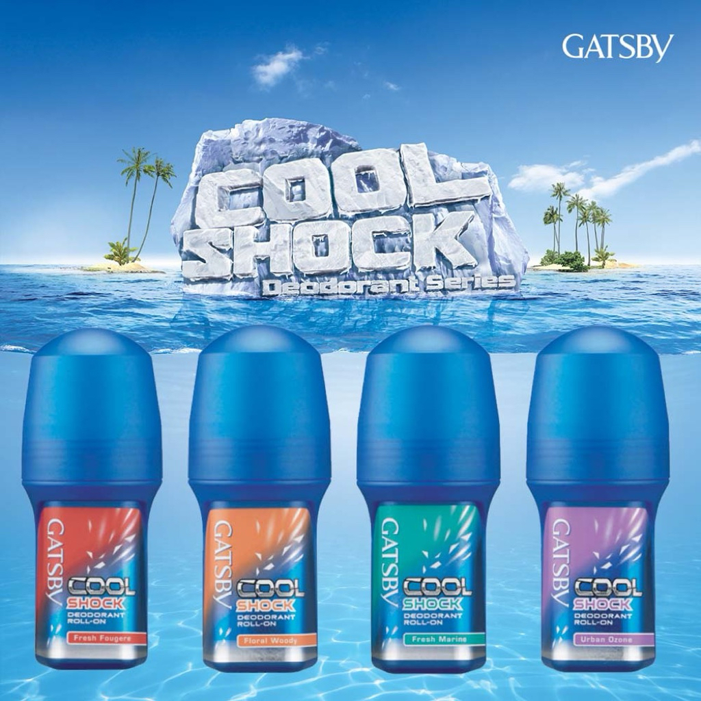 Deodorant Gatsby COOL SHOCK
