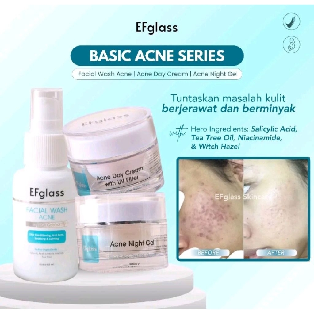 EFglass Basic Skincare rAcne