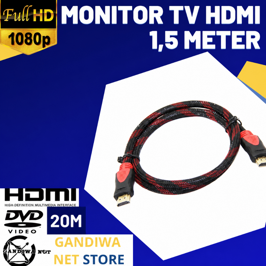 Kabel HDMI 1,5 meter Good Quality