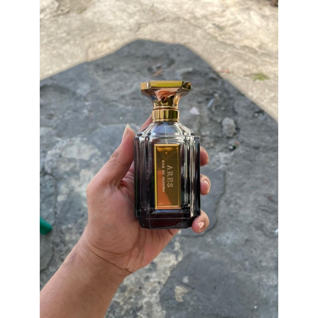 botol kosong velixir ares 100ml with box